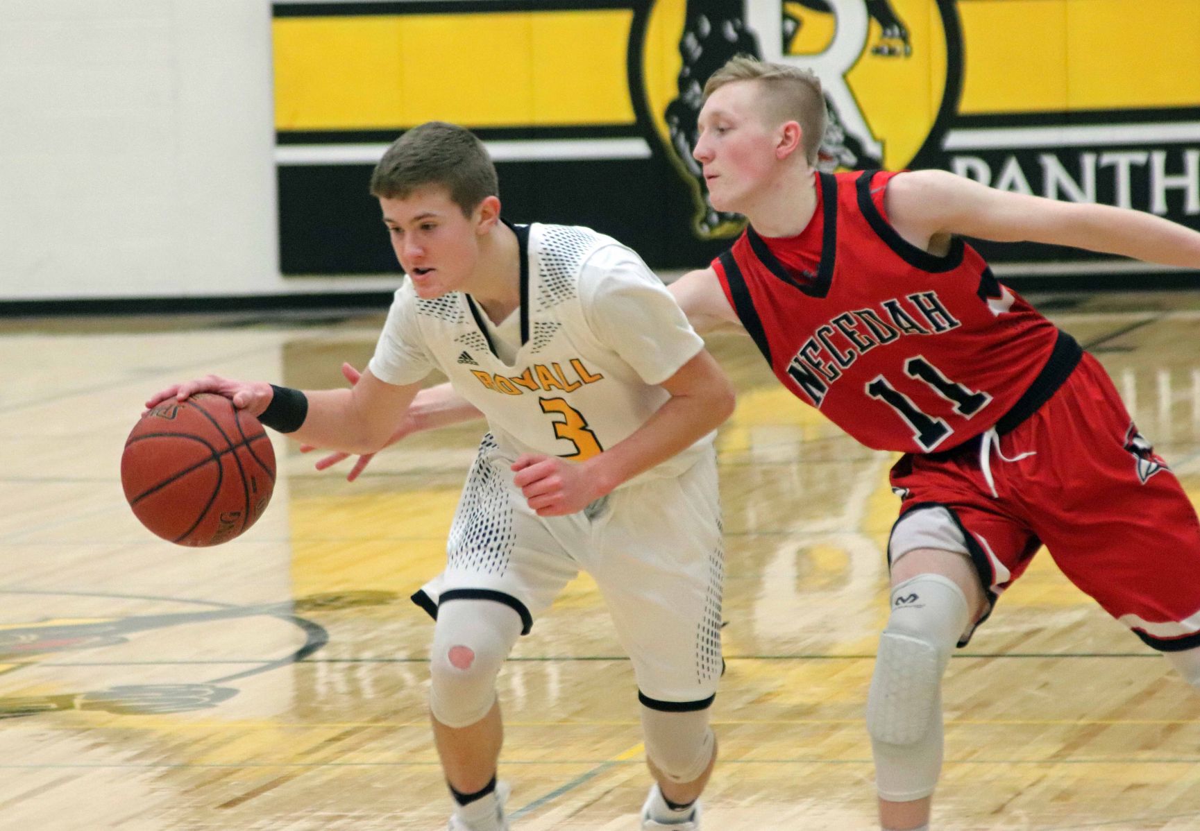 Necedah at Royall boys basketball (12/20/18)